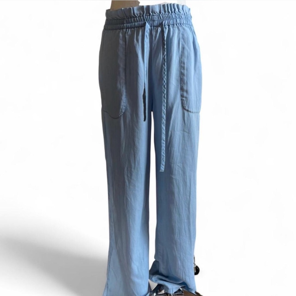 Light Blue Women's Drawstring Pants
